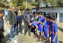 जीआईसी पुरियाडांग में खेल महाकुंभ का शुभारंभ khel-mahakumbh-uttarakhandd