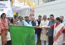 पॉलीथीन मुक्त ग्रीन दून जन जागरूकता रैली को मुख्यमंत्री ने किया फ्लैग ऑफ polythene-free Green Doon public awareness rally