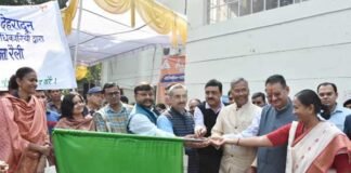 पॉलीथीन मुक्त ग्रीन दून जन जागरूकता रैली को मुख्यमंत्री ने किया फ्लैग ऑफ polythene-free Green Doon public awareness rally