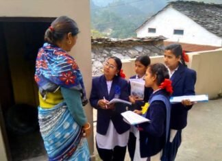 जीआईसी खंडाह के बालवैज्ञानिकों ने क्रशर से होने वाले दुष्प्रभाव पर किया डाटा कलेक्शन young-scientist