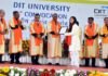 डीआईटी विश्वविद्यालय के दीक्षांत समारोह में 1527 बच्चों को मिली उपाधियां DIT-University-convocation