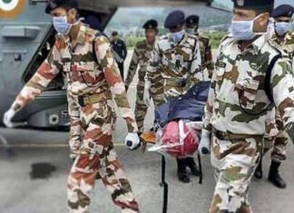 ITBP जवान ने आपसी झगडे में AK-47 से की फायरिंग, 6 जवानों की मौत, दो घायल ITBP-jawan ak 47 Chhattisgarh