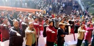 पदोन्नति में आरक्षण के विरोध में पौड़ी गढ़क्रांति सम्मेलन में जुटे हजारों कर्मचारी Uttarakhand General OBC Employees Association