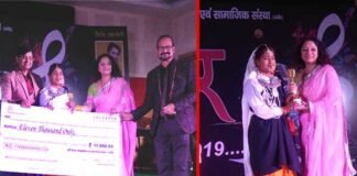 गित्येर 2019 प्रतियोगिता में तृतीय स्थान प्राप्त कर श्रीनगर लौटी छात्रा दिव्या का श्रीकोट गंगनाली विद्यालय में भव्य स्वागत divya-gityer-2019
