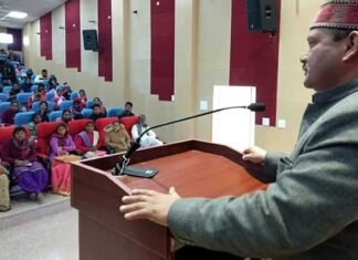 पौड़ी जनपद में नवनिर्वाचित ग्राम प्रधानों को दिलाई गई शपथ gram-pradhan