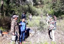 रुद्रप्रयाग: महिला को निवाला बनाने वाले गुलदार को शिकारियों ने मारी गोली hunter-joy-hukil-shoot-leopard