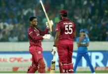 पहला T20 मुकाबला: वेस्टइंडीज ने टीम इंडिया के दिया 208 रनों का लक्ष्य india-west indies-t20