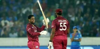 पहला T20 मुकाबला: वेस्टइंडीज ने टीम इंडिया के दिया 208 रनों का लक्ष्य india-west indies-t20