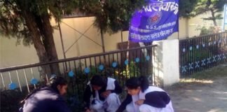 एनएसएस स्वयं सेवियों ने चलाया स्वच्छता अभियान nss-cleanness-camp