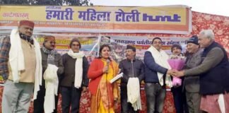 महरौली : सांस्कृतिक कार्यक्रम में राज्य आंदोलकारियों को किया सम्मानित hamari mahila toli