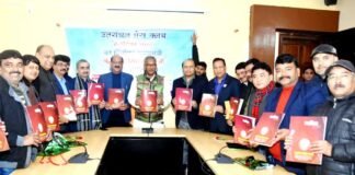 मुख्यमंत्री ने किया उत्तरांचल प्रेस क्लब की स्मारिका 2019 का विमोचन uttaranchal-press-club