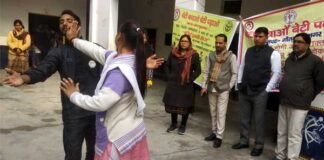 जोमासार मार्शल आर्ट की टीम ने स्कूल की छात्राओं को सिखाए आत्म रक्षा के गुर Jomasar martial arts