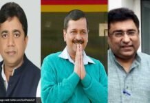 दिल्ली चुनाव : बीजेपी, कांग्रेस ने जारी की दूसरी लिस्ट, केजरीवाल के खिलाफ नहीं मिला टक्कर का कैंडिडेट arvind kejriwal sunil yadav romesh sabharwal