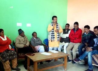 जनसमस्याओं को लेकर एकेश्वर ब्लॉक कांग्रेस कमेटी करेगी आंदोलन ekeshwar Block Congress Committee