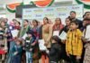 बिल्डर संगठन क्रेडाई ने पुलवामा आतंकी हमला के शहीद जवानों के परिजनों को दिया छत का सहारा flats to the families of soldiers killed in Pulwama attack