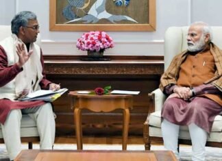 सीएम त्रिवेन्द्र ने पीएम मोदी से भेंट कर हरिद्वार महाकुम्भ 2021 की तैयारियों की जानकारी दी CM Trivendra met PM Modi and informed about the preparations for Haridwar Mahakumbh 2021