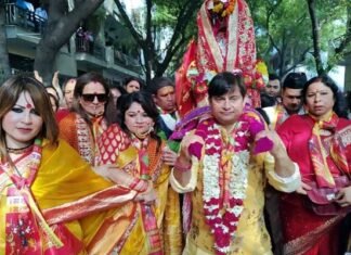माँ धारी देवी की भव्य डोली यात्रा के दौरान दर्शनों के लिए उमड़ा दिल्ली-NCR के प्रवासी उत्ताराखंडियों का सैलाब ma-dhari-devi-doli