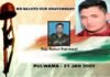 पुलवामा मुठभेड़ में शहीद राहुल का पार्थिव शरीर उत्तराखंड पहुंचा, श्रद्धांजलि देने उमड़ा जनसैलाब martyr-Rahul-Rainswal
