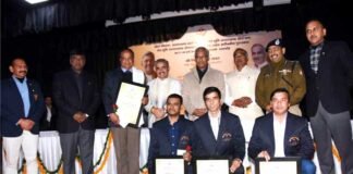 पुलिस इंस्पेक्टर ओलंपियन मनीष रावत, पैरालंपिक बैडमिंटन खिलाड़ी मनोज को देवभूमि उत्तराखण्ड खेलरत्न अवार्ड uttarakhand khel-ratn-award