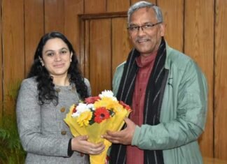 उत्तराखंड PCS(J) में 8वीं रैंक प्राप्त करने वाली दीप्ति पंत को सीएम त्रिवेंद्र ने दी बधाई uttarakhand-pcs-j