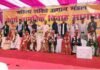 ग्रेटर नोएडा : सामूहिक विवाह समारोह में शादी के बंधन में बंधे 6 जोड़े Mass wedding ceremony