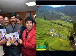 खुबसूरत वीडियो गीत “मेरु कौब गौं” का मुख्यमंत्री ने किया विमोचन Meru Kaub Goun