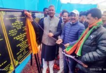 मुख्यमंत्री ने चंपावत के विकास के लिए 116 करोड़ रुपये की 33 योजनाओं का किया लोकार्पण एवं शिलान्यास schemes worth Rs 116 crore in Champawat