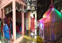 बारिश के बावजूद थानेश्वर महादेव मंदिर में भारी संख्या में जुटे श्रद्धालु thaneshwar-mahadev