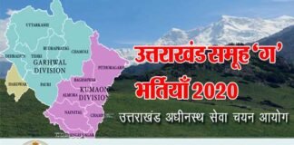 उत्तराखंड: समूह ‘ग’ भर्ती के लिए ऑनलाइन आवेदन प्रक्रिया शुरू, आवेदन के लिए वन टाइम रजिस्ट्रेशन करना अनिवार्य uttarakhand-group-c-vacancy