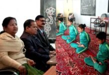 श्रीनगर गढ़वाल : ब्लॉक स्तरीय योग ओलम्पियाड मे बच्चों ने दिखाई प्रतिभा yoga