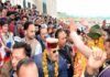 गैरसैंण को ग्रीष्मकालीन राजधानी बनाए जाने से स्थानीय लोगों में उत्साह, मुख्यमंत्री संग खेली होली people cheered as Garsain was declare the summer capital of uttarakhand