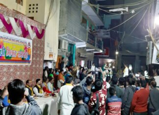 मानवाधिकार अपराध नियंत्रण संगठन ट्रस्ट द्वारा न्यू अशोक नगर, दिल्ली में होली मिलन समारोह holi-milan-ashok-nagar