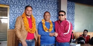 पौड़ी ब्लॉक प्रधान संगठन के निर्विरोध अध्यक्ष चुने गए कमल रावत kamal-rawat-pradhan