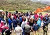 भूमि पूजन के साथ ही शुरू हो गया है पौड़ी की ल्वाली झील का निर्माण कार्य lwali-jheel-pauri