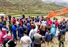 भूमि पूजन के साथ ही शुरू हो गया है पौड़ी की ल्वाली झील का निर्माण कार्य lwali-jheel-pauri