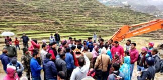 भूमि पूजन के साथ ही शुरू हो गया है पौड़ी की ल्वाली झील का निर्माण कार्य lwali-jheel-pauri