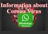 Coronavirus के लिए वॉट्सऐप नंबर जारी, यहाँ मिलेंगे वायरस से जुड़े सभी सवालों के जवाब whatsapp-number-for-corona-virus