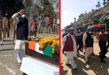 पौड़ी गढ़वाल पहुंचा शहीद अमित अंथवाल का पार्थिव शरीर, मुख्यमंत्री ने दी अंतिम सलामी amit-anthwal-pauri-garhwal