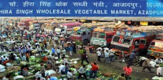 आजादपुर मंडी में सब्जी व्यापारी की कोरोना से मौत, दिल्ली में बढ़ा कोरोना संकट azadpur-sabji-mandi