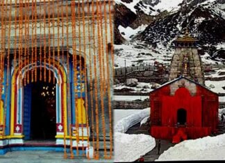 चारधाम यात्रा 2020: विधि विधान के साथ खोले गए केदारनाथ धाम के कपाट, सोशल डिस्टेंस का रखा गया ध्यान baba-kedarnath mandir