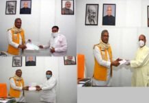 कोविड-19 के दृष्टिगत उत्तराखंड जल संस्थान ने मुख्यमंत्री राहत कोष दिया 37 लाख 93 हजार 408 रुपए का चेक cm-relief-fund-donation