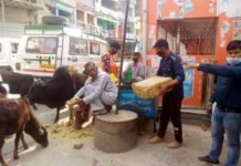 सतपुली में कोरोना के खिलाफ जंग में योद्धा बने हर्षवर्धन गौड़ corona-warriors-in-satpuli