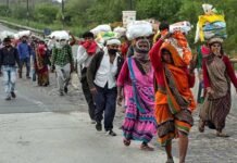 लॉकडाउन में फंसे मजदूर, पैदल न चलें, सभी की सुरक्षित वापसी की बन रही है कार्ययोजना: CM योगी lockdown-me-fanse-majdur