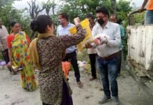 सतपुली: लॉकडाउन में लगातार काम करने वाले समाजसेवियों का जताया आभार satpuli