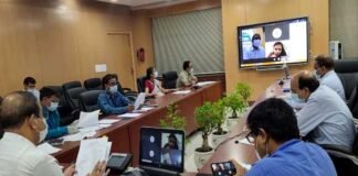 यमुना प्राधिकरण ने वीडियो कॉन्फ्रेंसिंग के माध्यम से किया संस्थागत भूखंडों का आवंटन Yamuna Authority allocated institutional plots through video conferencing