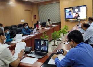 यमुना प्राधिकरण ने वीडियो कॉन्फ्रेंसिंग के माध्यम से किया संस्थागत भूखंडों का आवंटन Yamuna Authority allocated institutional plots through video conferencing