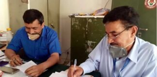 कोरोना संकट के बीच तहसील प्रशासन श्रीनगर गढ़वाल के कोरोना वारियार्स दे रहे हैं सेवायें tahsil-srinagar-garhwal