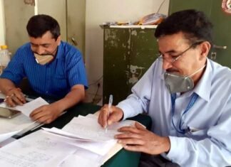 कोरोना संकट के बीच तहसील प्रशासन श्रीनगर गढ़वाल के कोरोना वारियार्स दे रहे हैं सेवायें tahsil-srinagar-garhwal