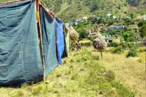 tent-house-for-quarantine-in pauri