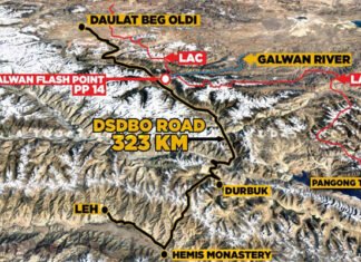 भारत-चीन की सेनाओं में पूर्वी लद्दाख में हिंसक झड़प, एक अधिकारी, दो जवान शहीद India-China forces violent clash in East Ladakh